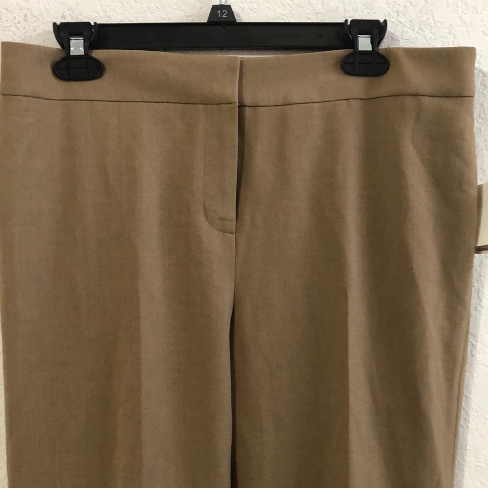 Kasper Petite Crepe Straight -Leg Pant - Picture 4 of 9
